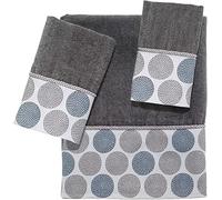 Avanti Linens Dotted Circles 3 Pc Towel Set