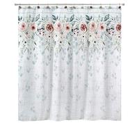 Avanti Linens - Fabric Shower Curtain, Floral Bathroom Decor (Spring Garden Collection, 72")