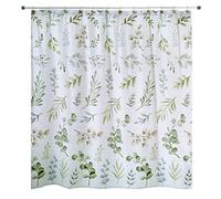 Avanti Linens Ombre Leaves Collection, Shower Curtain, Multicolor