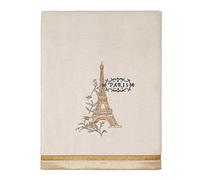 Avanti Linens Paris Botanique Collection, Embroidered Bath Towel, Ivory