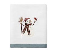 Avanti Linens Snowman Park Collection, Hand Towel, Multicolor