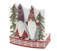 Avanti Linens - Toothbrush Holder, Durable Resin, Bathroom Accessories (Christmas Gnomes), Multicolor (13720B MUL)