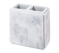 Avanti Linens - Toothbrush Holder, Marble Inspired Bathroom Décor (Catania Collection)
