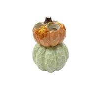 Avanti Linens - Toothbrush Holder, Pumpkin Design Countertop Accessories, Fall Inspired Home Decor (Grateful Patch Collection)