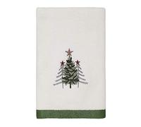 Avanti Linens Trees Collection, Cotton, White, Hand Towel