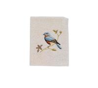Avanti Linens - Washcloth, Soft & Absorbent, Nature Inspired Bathroom Decor (Gilded Birds Collection)