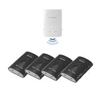 Avantree Audiplex Set with 1 More Add-on Receiver Bundle, Long Range & Low Latency for TV, AV Receivers, Projectors, Broadcast, and Church