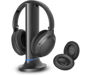 Avantree Opera Plus & Replacement Earpads Bundle: Wireless Headphones for TV Watching with Cinema & Clear Dialogue Modes