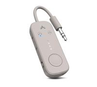 Avantree Relay - Airplane Bluetooth Adapter for AirPods, Bose & Wireless Headphones, Qualcomm Chip, aptX Adaptive & HD Audio Transmitter, 25Hrs Battery, 3.5mm AUX for Flight, Travel & Gym