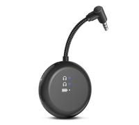 Avantree SoundJet R1 - Airplane Bluetooth 5.3 Adapter for up to 2 AirPods or Headphones with 20hr Playtime, Wireless Audio Transmitter for Flights, Travel, Gym, TV, Tablet