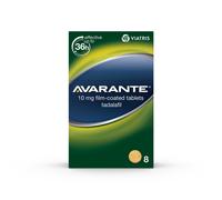 Avarante Tab 10mg 8 Pack