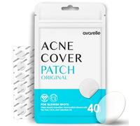 Avarelle Acne Pimple Patches (40 Count) Absorbing Hydrocolloid Spot Treatment with Tea Tree Oil, Calendula Oil and Cica, Certified Vegan, Cruelty Free