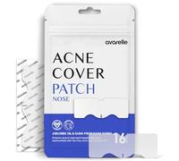 AVARELLE Nose Patch Pore & Oil Control - Hydrocolloid Pore Strips for Nose Pore, Oil, Blackhead, Pimples and Zits | Large Pore & Oil Absorbing Nose Strips for Overnight (16 PATCHES)