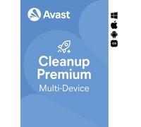 Avast Cleanup Premium 2025 - Remove Junk Files and Speed Up the System | 10 Devices | 1 Year | Windows, macOS, Android