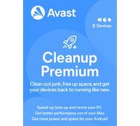 Avast Cleanup Premium (PC, Android, Mac) 3 Devices, 1 Year - Avast Key - GLOBAL