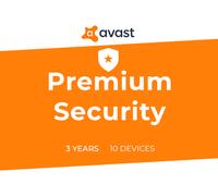 Avast Premium Security 10 Devices 3 Years Key - GLOBAL