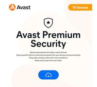 Avast Premium Security 2023, 10 Devices 2 Years, AntiVirus+Firewall+Protection+Privacy, [PC/Mac/Android] [Licence]