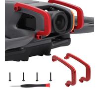 Avata 2 Gimbal Bumper Guard, Lens PTZ Protect Bar Anti-collision Aluminum Alloy Camera Protector for DJI Avata 2 FPV Drone Accessories (Red)
