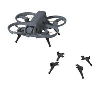 Avata 2 Landing Gear Foldable Extension Leg for DJI Avata 2, Drone Quick Release Adjustable Height Stand Protection Bracket Avata 2 Height Extended Leg (Black)