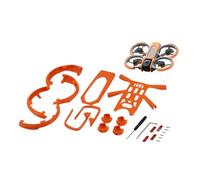 Avata 360 Lightweight Full Protection Kit for DJI Avata 360, No Vision Blocking, No Panoramic Interference, Super Snug Fit, ABS 360° Armor, 3D Printed Version-Orange