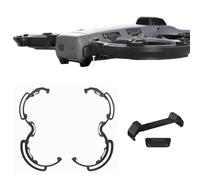Avata 360 Propeller Guard Protector + Gimbal Extension Base + Tail Height-Increasing Bracket for DJI Avata 360 Drone Accessories, 3 in 1 Anti-Collision Full Protection Set for DJI Avata360 (Black)