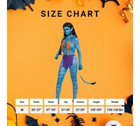 Avatar Reef Neytiri Costume, Official Disney Avatar Way of the Water Adult Costume, Neytiri, L