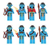 (Avatar) 8Pcs Children's Toy Assembled Figurine Blocks Minifigures Gift Fit Lego