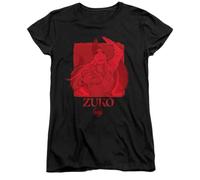 AVATAR Aang: The Last Airbender Fire Lord Trend Womens T Shirt, Black, XXL