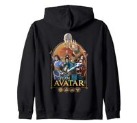 Avatar Aang The Last Airbender Team Zip Hoodie