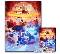 Avatar Aang Vs Ozai Adult Jigsaw Puzzles 1000 Pieces Impossible Jigsaw Puzzles for Adults Challenging DIY Brain Teaser Perfect Family Game Or Decorative Gift 1000 PCS(38x26cm)