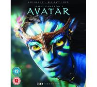 Avatar (Blu-ray 3D + Blu-ray + DVD) [2012] [Region Free]