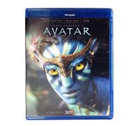 Avatar (Blu-ray 3D + Blu-ray + DVD) [2012] [Region Free] {Free P&P Tracked 24}