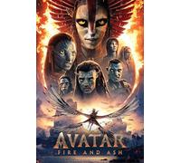 Avatar Fire and Ash (2025) Movie Poster Framed or Unframed Glossy Poster (A3-297 × 420 mm Unframed)