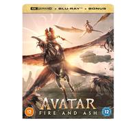 Avatar: Fire and Ash 3D + Blu-ray + Blu-ray Bonus disc SteelBook [Region Free]