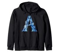 Avatar: Fire And Ash Jake Neytiri And Kiri Avatar Logo Zip Hoodie
