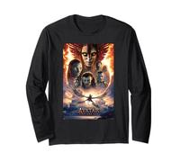 Avatar: Fire and Ash Official Movie Theatrical Poster Long Sleeve T-Shirt