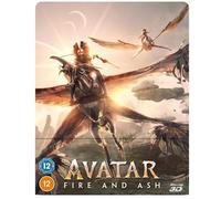 Avatar: Fire & Ash - 3D - All-Region/1080p (Steelbook) [New Blu-ray 3D] Steelb
