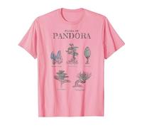 Avatar Floral of Pandora Textbook Sketches T-Shirt, Men, Pink, Large