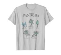 Avatar Floral of Pandora Textbook Sketches T-Shirt, Men, Silver Grey, X-Large
