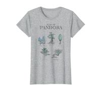Avatar Floral of Pandora Textbook Sketches T-Shirt, Women, Heather Grey, X-Large