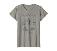 Avatar Floral of Pandora Textbook Sketches T-Shirt, Women, Slate Grey, Large