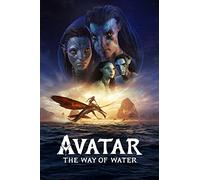 Avatar Movie Poster 2022 Print Unframed A5 A4 A3 A2 A1 Maxi Art Wall Art Home Decor Animated Movies Cinema 924 (A5-14.8 x 21cm)