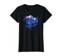 Avatar Pandora Jellyfish Forest Poster T-Shirt, Women, Black, 3X-Large