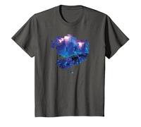 Avatar Pandora Jellyfish Forest Poster T-Shirt, Youth, Asphalt Grey, 2T