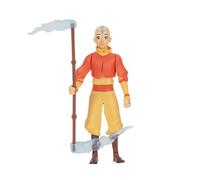 Avatar: The Last Airbender Aang (Book One) - 4.5-Inch Scale Figure with Staff, Air Effects, and Battle Action
