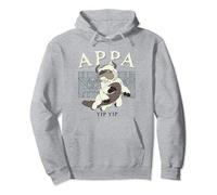 Avatar: The Last Airbender Appa Yip Yip Big Chest Logo Pullover Hoodie