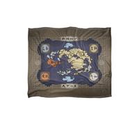 Avatar: The Last Airbender Avatar The Last Airbender Map Silky Touch Super Soft Throw Blanket 152 X 127 cm in White Avatar: The Last Airbender White 152 X 127 cm