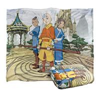 Avatar The Last Airbender Cast of Characters Silky Touch Super Soft Throw Blanket 152 X 127 cm