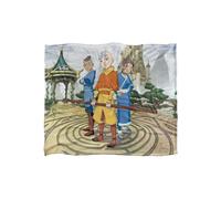 Avatar The Last Airbender Cast of Characters Silky Touch Super Soft Throw Blanket 152 X 127 cm Avatar: The Last Airbender White One Size