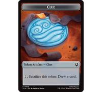 Avatar: The Last Airbender - Clue Token (#18) (Foil) | Avatar: The Last Airbender